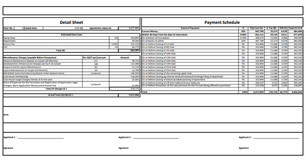 Thane project Costing Plan